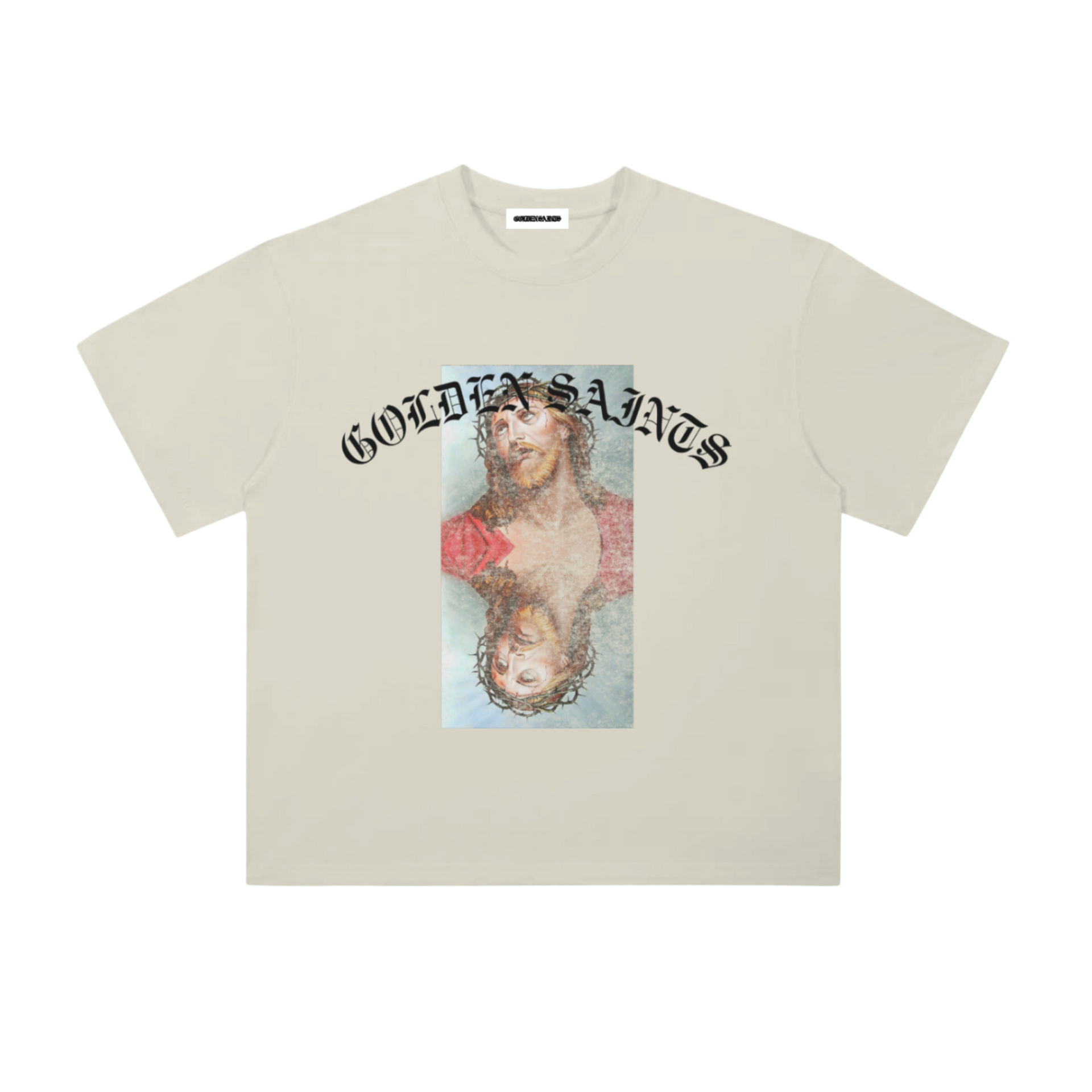 YESHUA MIRROR TEE (CREAM)