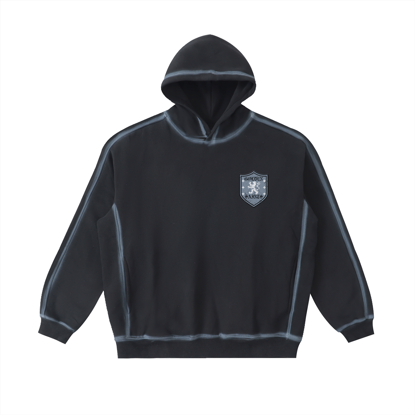LION BADGE HOODIE (spruce)
